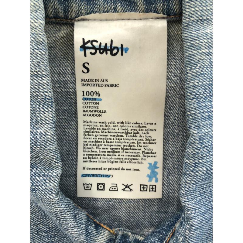 Ksubi（スビ） ダメージ加工 デニムジャケット インディゴ S