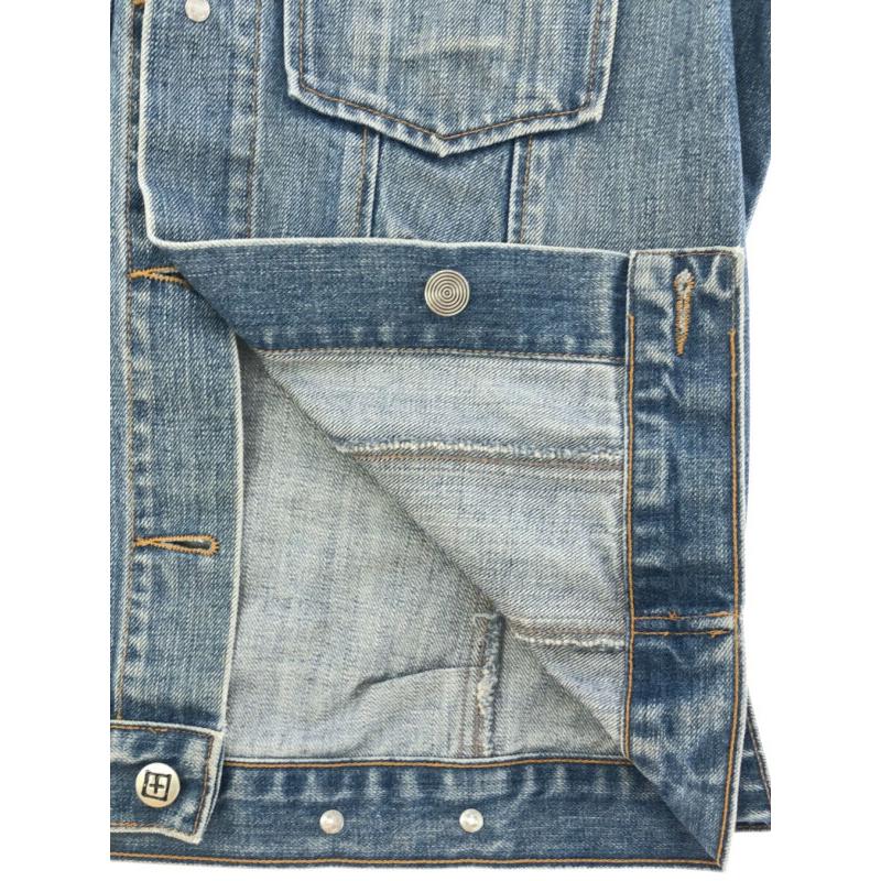 【Ksubi】スビ★ダメージジーンズ★デニムジャケット★サイズM Ksubi（スビ） ダメージ加工 デニムジャケット インディゴ S