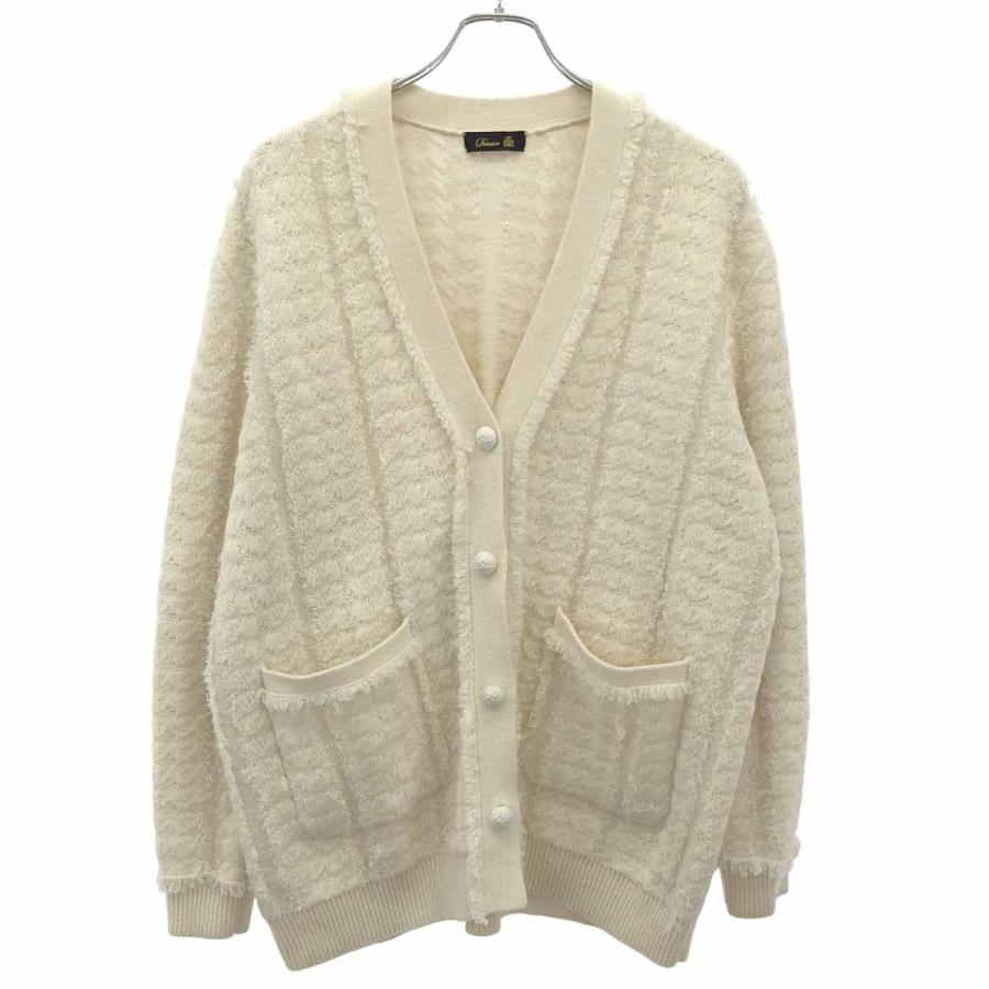 DRAWER（ドゥロワー） 24AW マルチファブリックカーディガン 6515-299