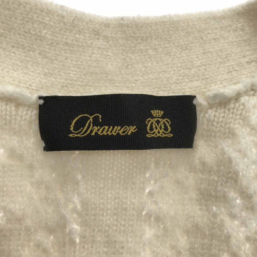 DRAWER（ドゥロワー） 24AW マルチファブリックカーディガン 6515-299