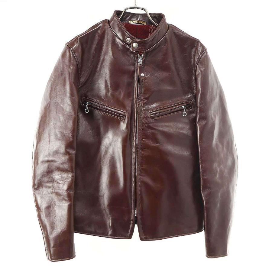 Schott 641XJH スペシャルジャパンホース シングルライダース SCHOTT（ショット） スペシャルジャパンホースハイド シングルレザー