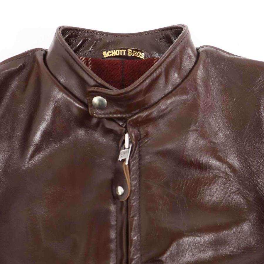 SCHOTT（ショット） スペシャルジャパンホースハイド シングルレザー
