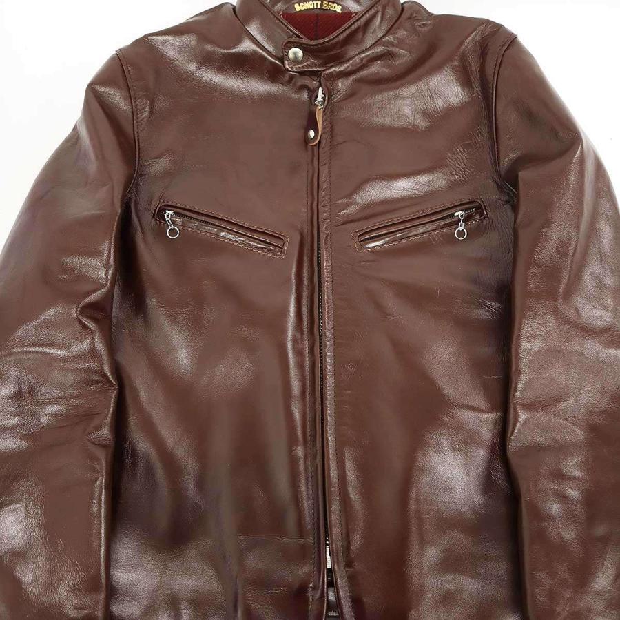 SCHOTT（ショット） スペシャルジャパンホースハイド シングルレザー