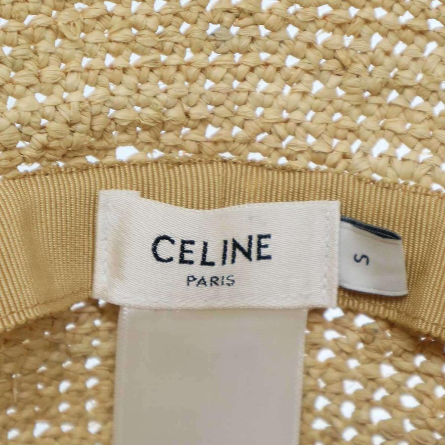 CELINE（セリーヌ） トリオンフ バケットハット ラフィア 2AUP7517Q