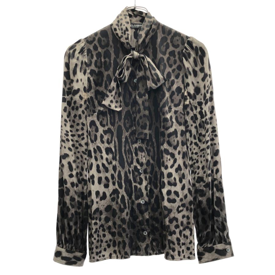 DOLCE&GABBANA（ドルチェ & ガッバーナ） レオパードボウタイシルク 
