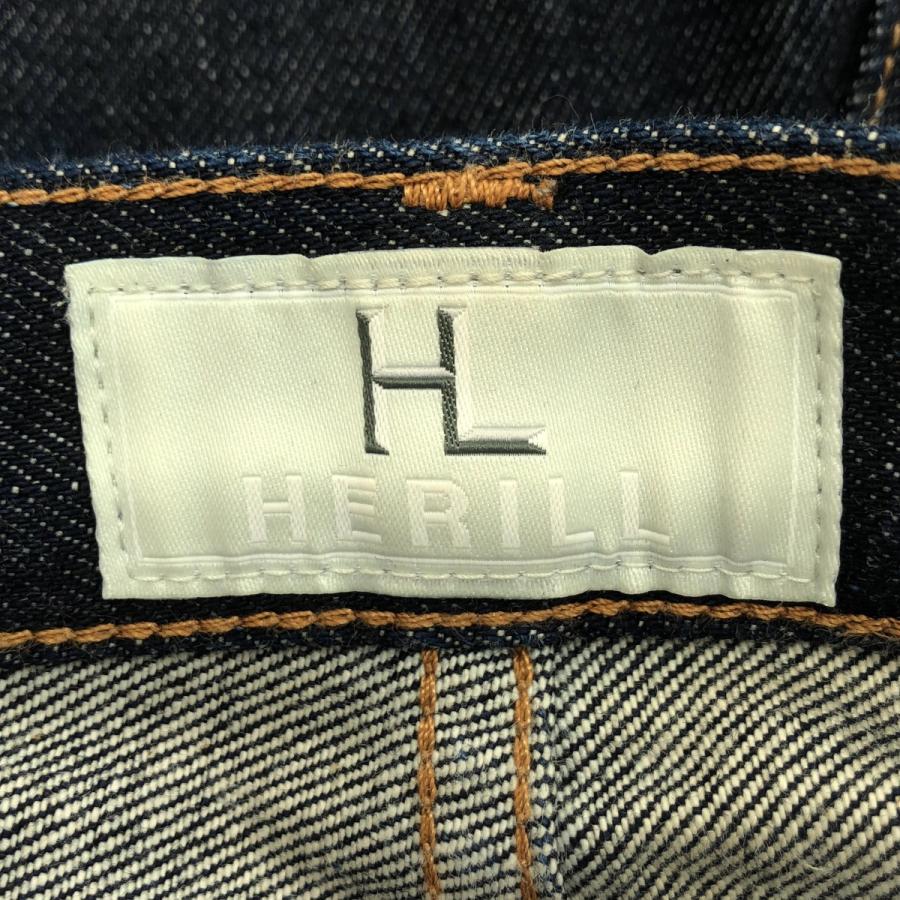 HERILL ヘリル 21SS TUCK DENIM ワイドタックデニムトラウザーパンツ 