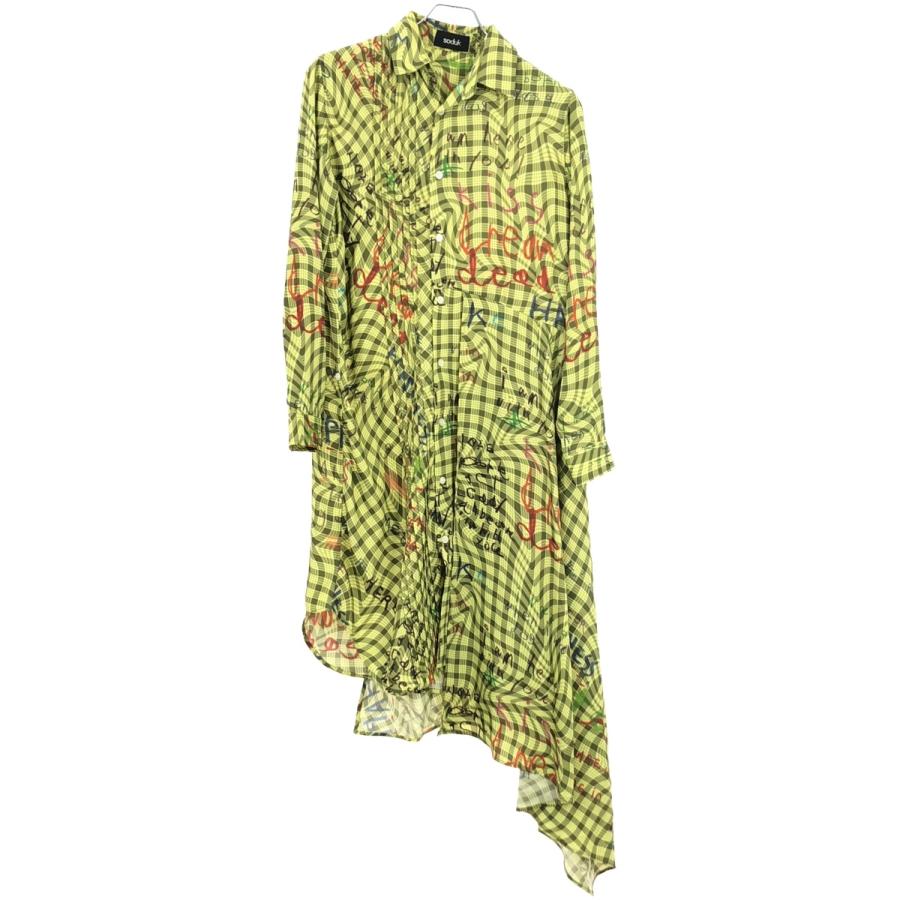 Soduk スドーク 23SS pleated dance long shirts シャツワンピース 