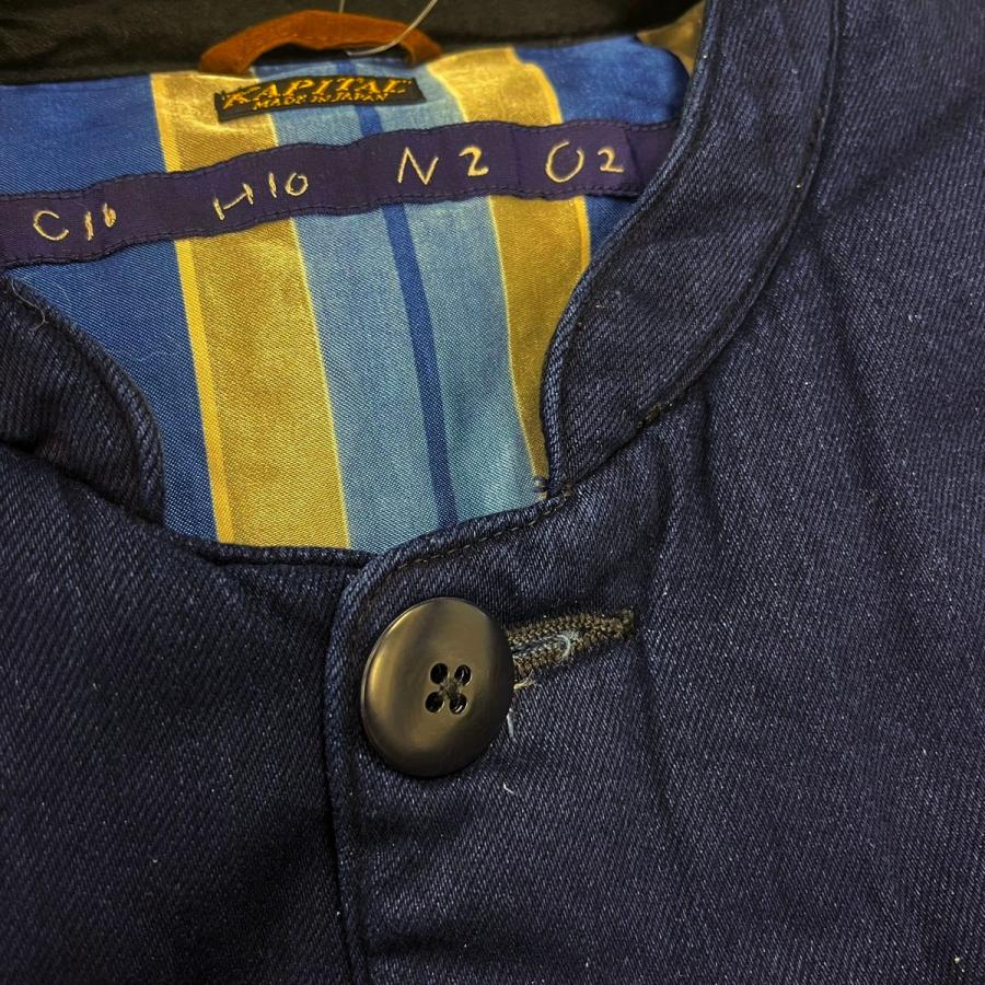 KAPITAL キャピタル 21AW 8oz IDG x denim quilt work blouson