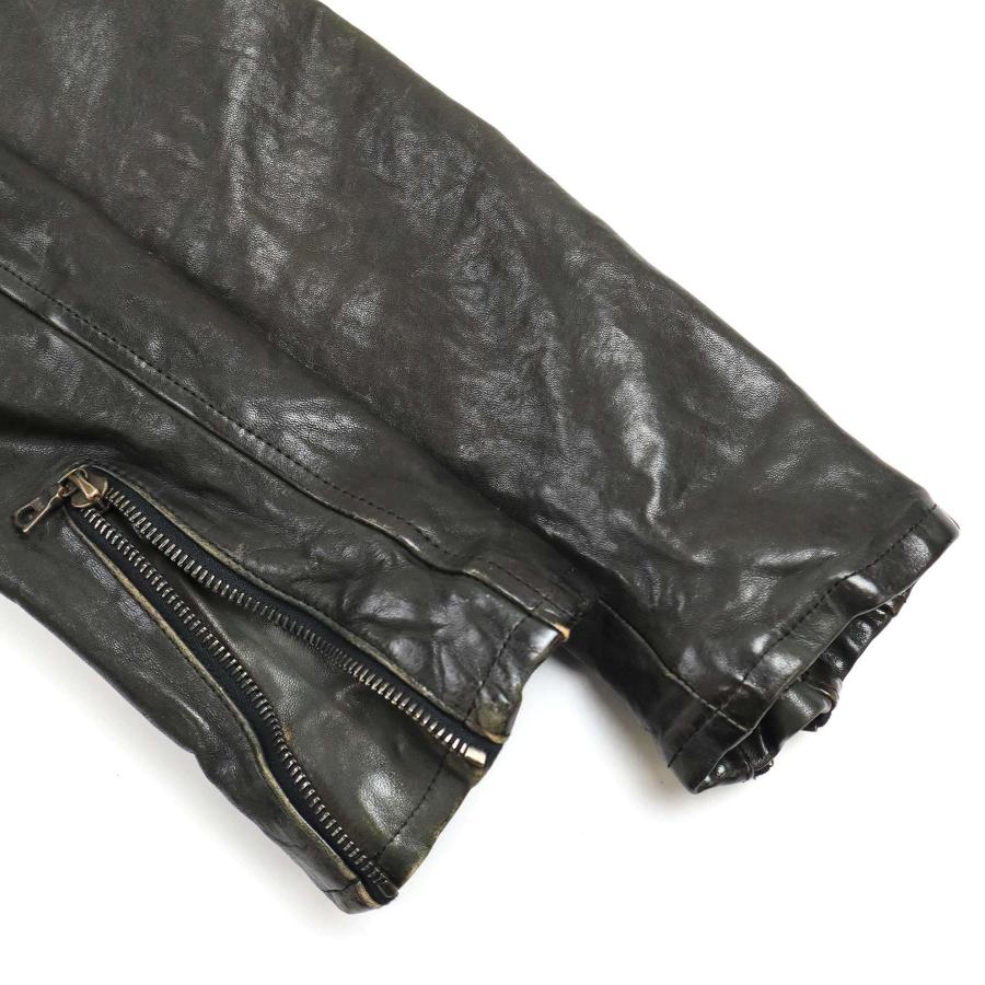 バックラッシュ ジャパンホース レザー 1367-05 黒 ブラック Ｍサイズ ISAMU KATAYAMA BACKLASH イサムカタヤマ バックラッシュ
