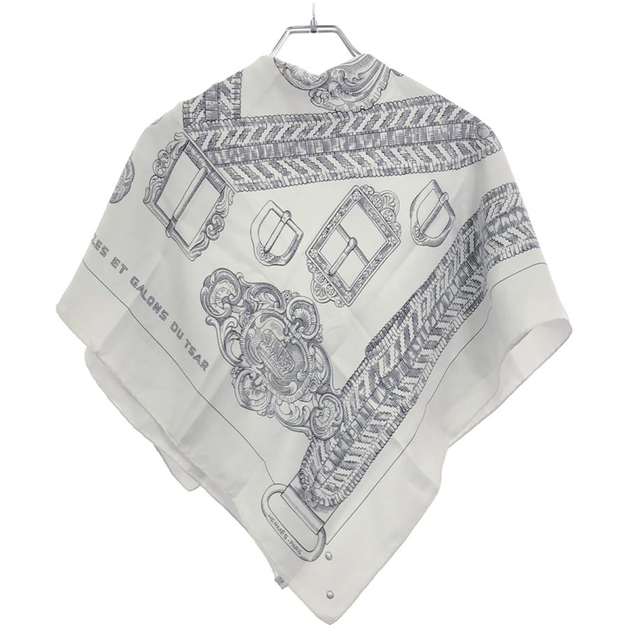HERMES エルメス 19AW Silk Boucles Et Galons Du Tsar Scarf 90 HERMES エルメス 19AW Silk Boucles Et Galons Du Tsar Scarf 90