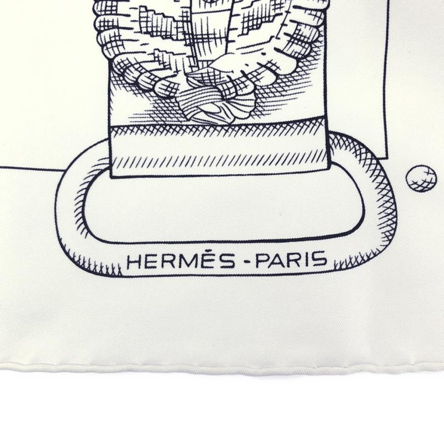 HERMES エルメス 19AW Silk Boucles Et Galons Du Tsar Scarf 90 HERMES エルメス 19AW Silk Boucles Et Galons Du Tsar Scarf 90