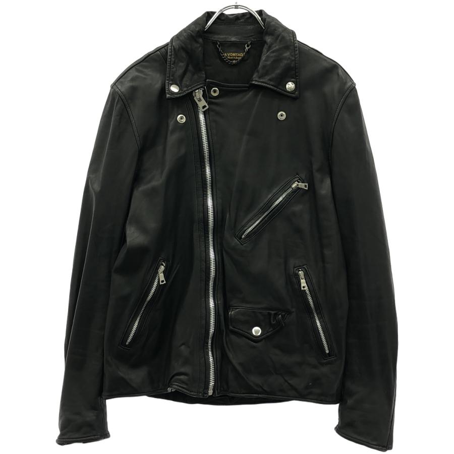 A VONTADE ア ボンタージ Roadmaster Jacket ダブルレザーライダースジャケット  ブラック S A VONTADE（ア ボンタージ） ア ボンタージ Roadmaster Jacket ダブル