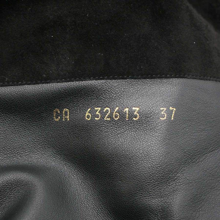 SAINT LAURENT PARIS サンローラン パリ ニーハイ スエード