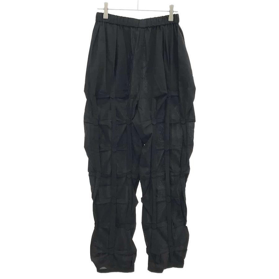 ENFOLD エンフォルド 25SS DIAMOND TUCK PANTS ダイアモンド