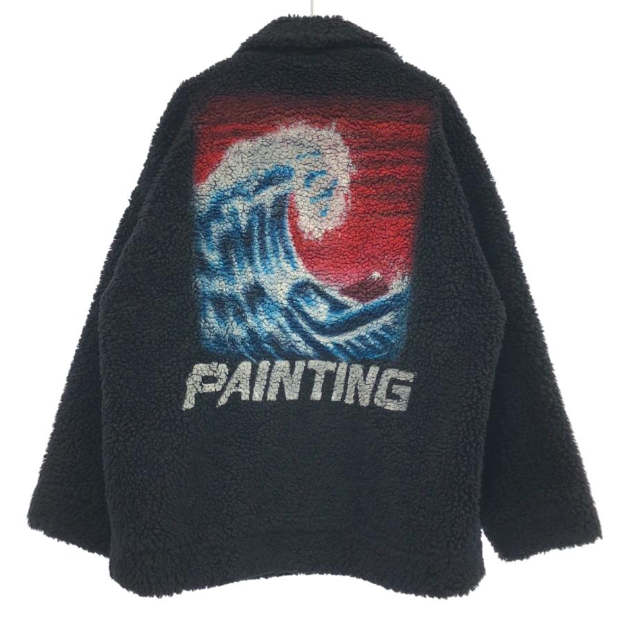 doublet ダブレット 21AW WISM別注 HAND-PAINTED RECYCLE FUR JACKET 