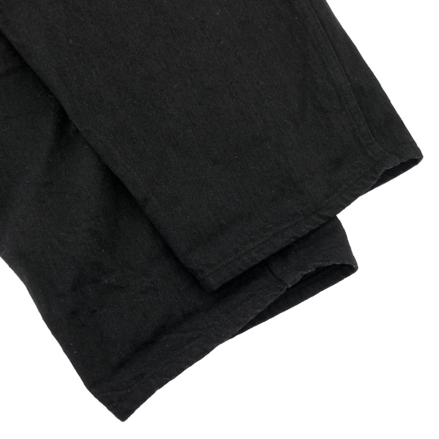 COMOLI（コモリ） 23AW デニムベルテッドパンツ Y03-03001 ブラック 1