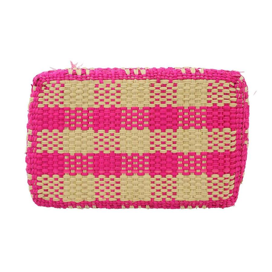 MARNI（マルニ） MARKET マーケット ラフィア かごトートバッグ ピンク
