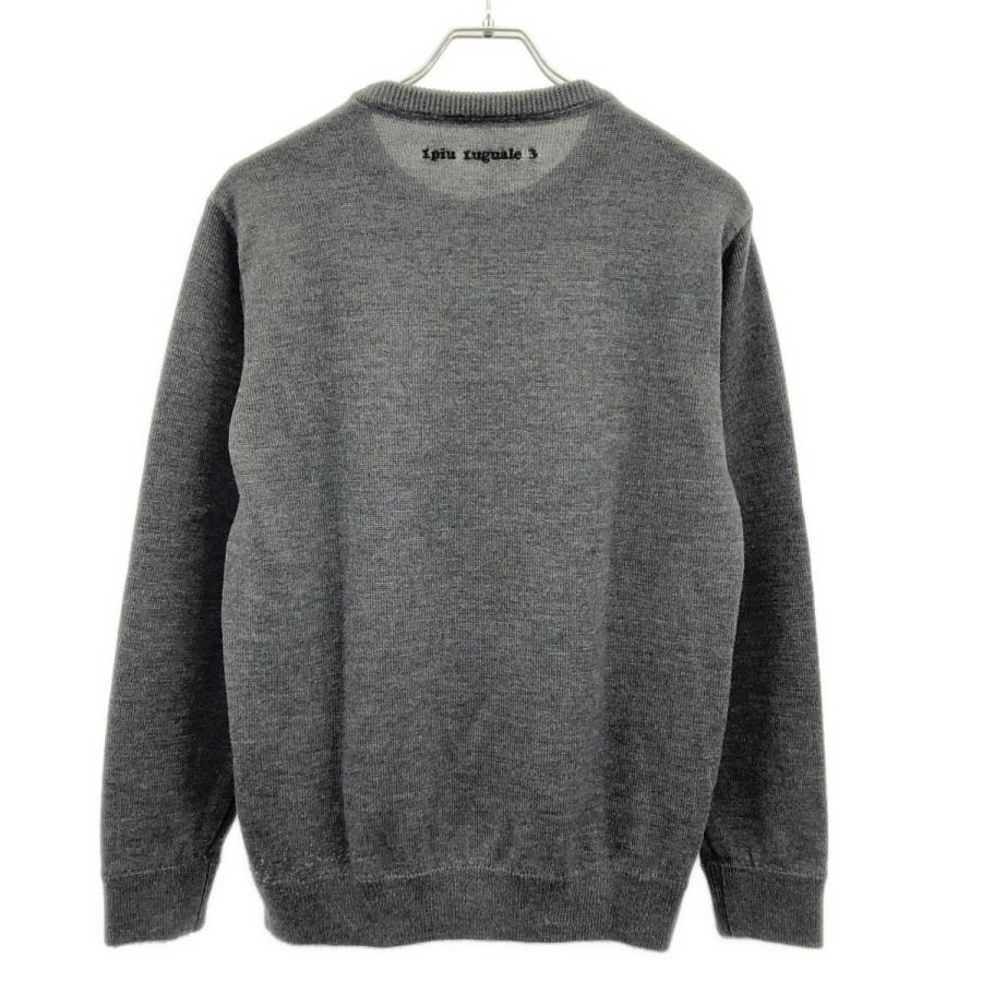 1piu1uguale3 ウノピュウノウグァーレトレ MRK220 WOL102 DISNEY MICKEY MOUSE SWEATER ディズニー ミッキーマウス ニット セーター ブラック系 3【中古】 MICKEY MOUSE（ミッキーマウス） 1piu1uguale3×Disney ウノピゥウノウ