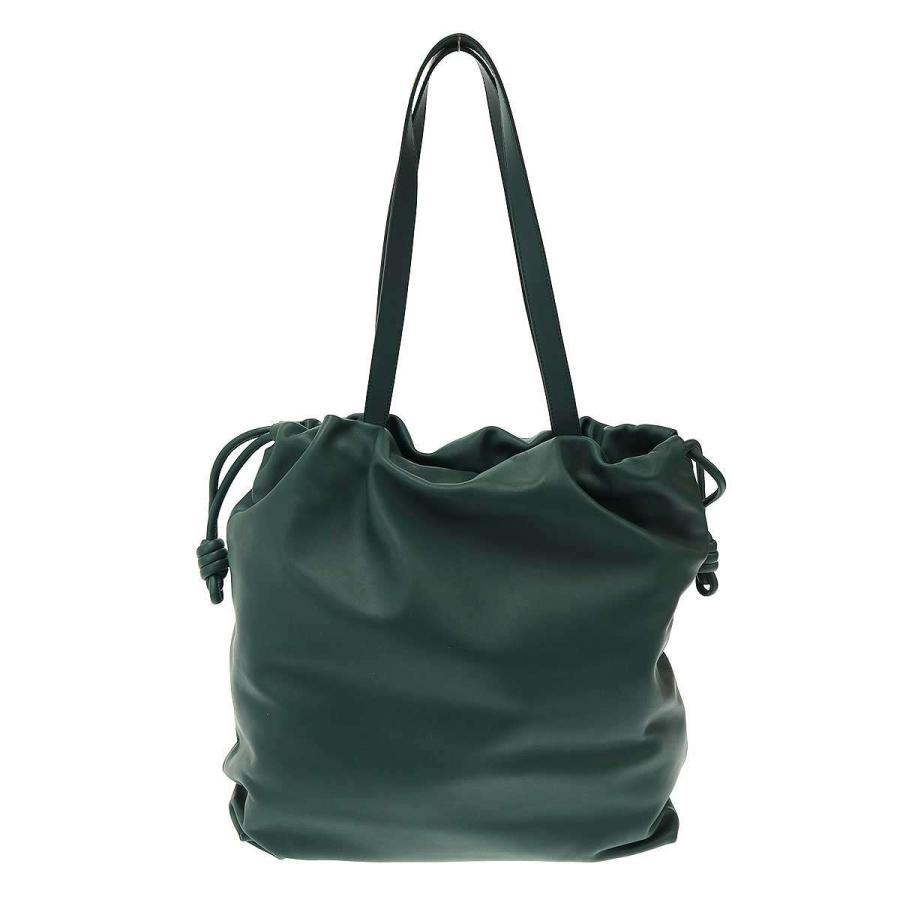 LOEWE（ロエベ） Flamenco Logo Leather Tote フラメンコ レザーラージ