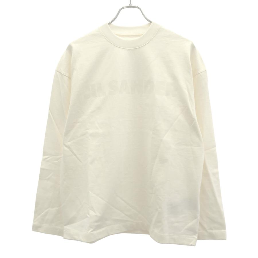 JIL SANDER ジルサンダー 24AW ロゴプリントロングスリーブTシャツ  