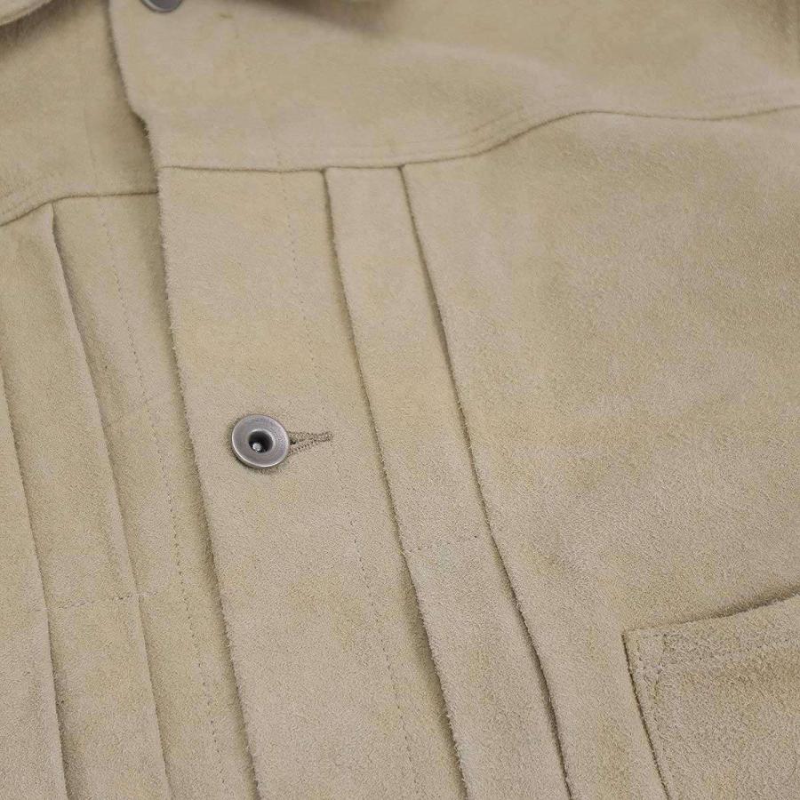 COMOLI コモリ 20SS ディアスキン1stジャケット R01-01011 ベージュ 2