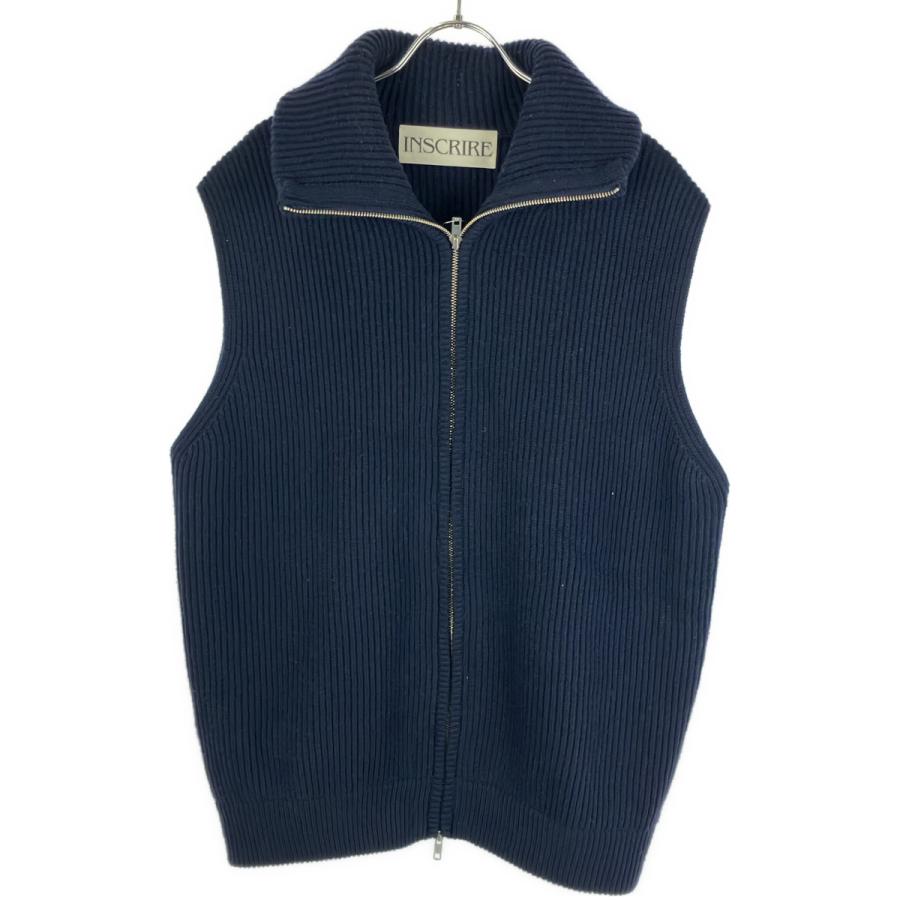 お値下げ　INSCRIRE Wool Short Vest-GRAY 完売 INSCRIRE Wool Short Vest-GRAY 完売アイテム