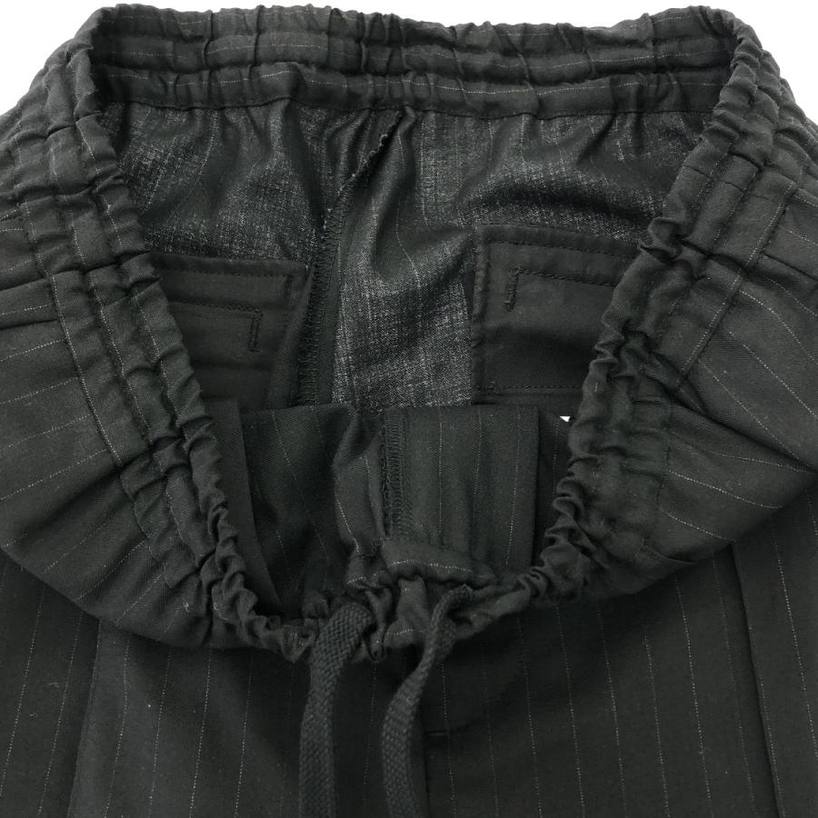 POLYPLOID ポリプロイド SIDE LINE PANTS ウールストライプパンツ B-3