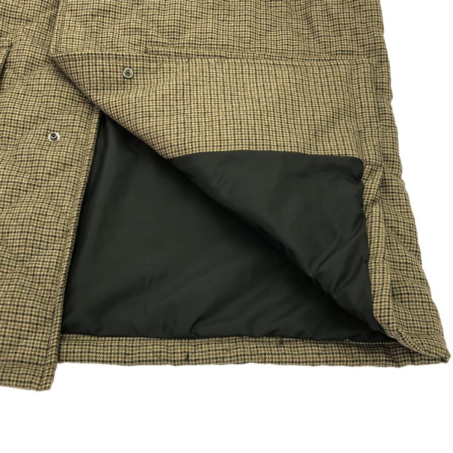 MATSUFUJI マツフジ 21AW Wool Quilted Knit Collar Coat  コート M213-0201 ベージュ 3 MATSUFUJI（マツフジ） 21AW Wool Quilted Knit Collar Coat コート