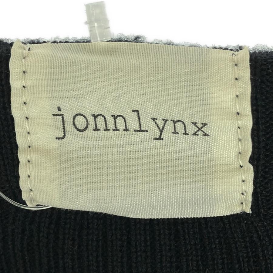 jonnlynx ジョンリンク フリルプルオーバーニットセーター JL202-KN716 ブラック F ITCM8C4RV6F4 Jonnlynx jonnlynx ジョンリンク フリルプルオーバーニット