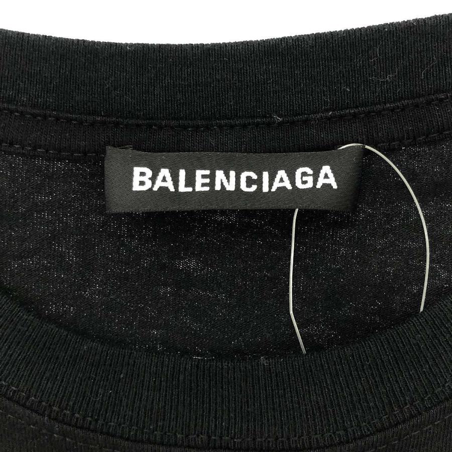 【人気モデル】バレンシアガ☆ レインボービッグ刺繍ロゴ 半袖Tシャツ BBロゴ BALENCIAGA バレンシアガ☆19SS レインボーBBロゴ刺繍Tシャツ オーバー
