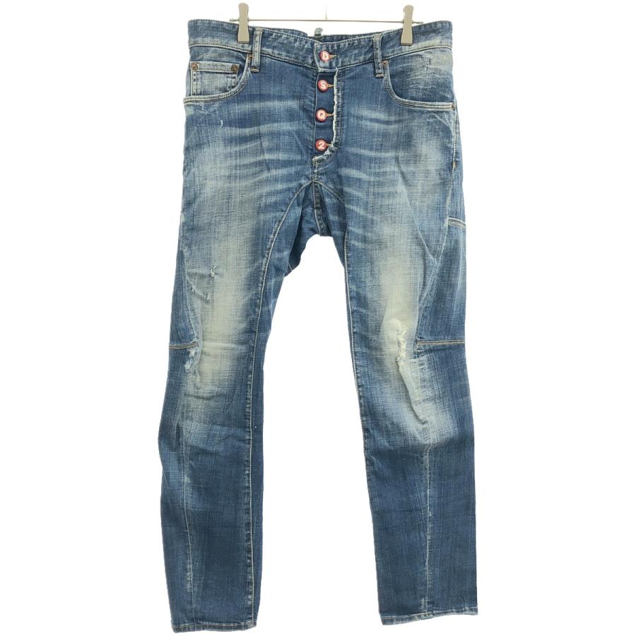 DSQUARED2（ディースクエアード） 20SS TIDY BIKER ダメージ加工