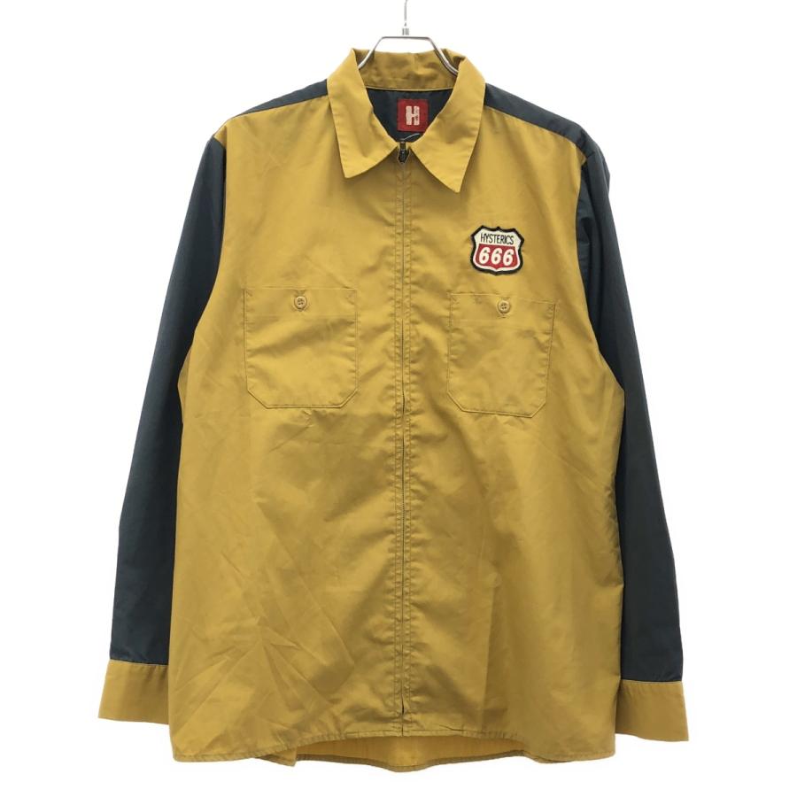 HYSTERIC GLAMOUR（ヒステリックグラマー） ジップアップワークシャツ