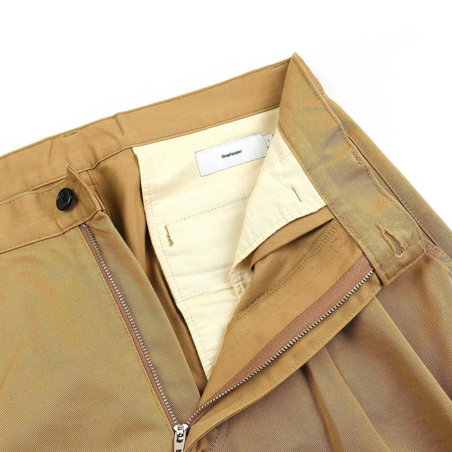 Graphpaper グラフペーパー 18SS TWO TUCK CHINO PANT 2タック Graphpaper グラフペーパー 18SS TWO TUCK CHINO PANT 2タック