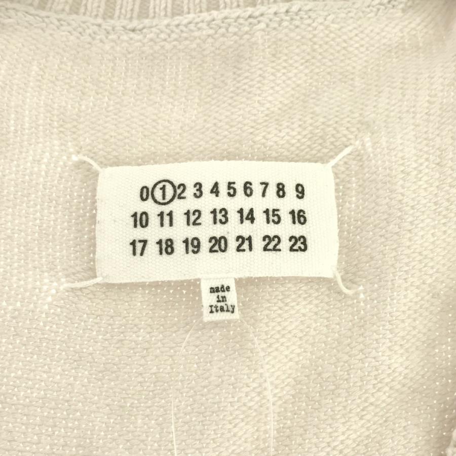 Maison Margiela1 メゾン マルジェラ 20SS Vネックニットドレスワンピース S51CU0157 アイボリー XS Maison Margiela（旧Maison Martin Margiela） - Maison Margiela1