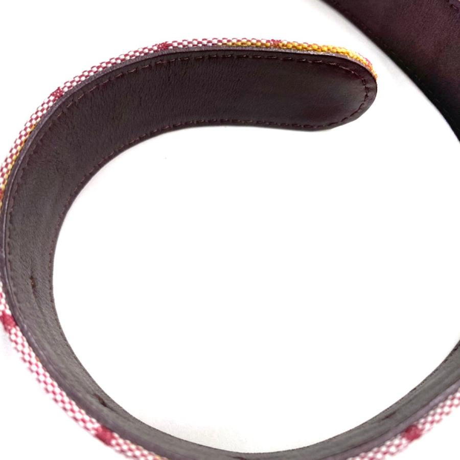 LOUIS VUITTON ルイヴィトン ミニサンチュール80 モノグラムキャンバスベルト シリアルナンバーSR0063 ピンク 80/32 LOUIS VUITTON（ルイ・ヴィトン） ミニサンチュール80 モノグラム