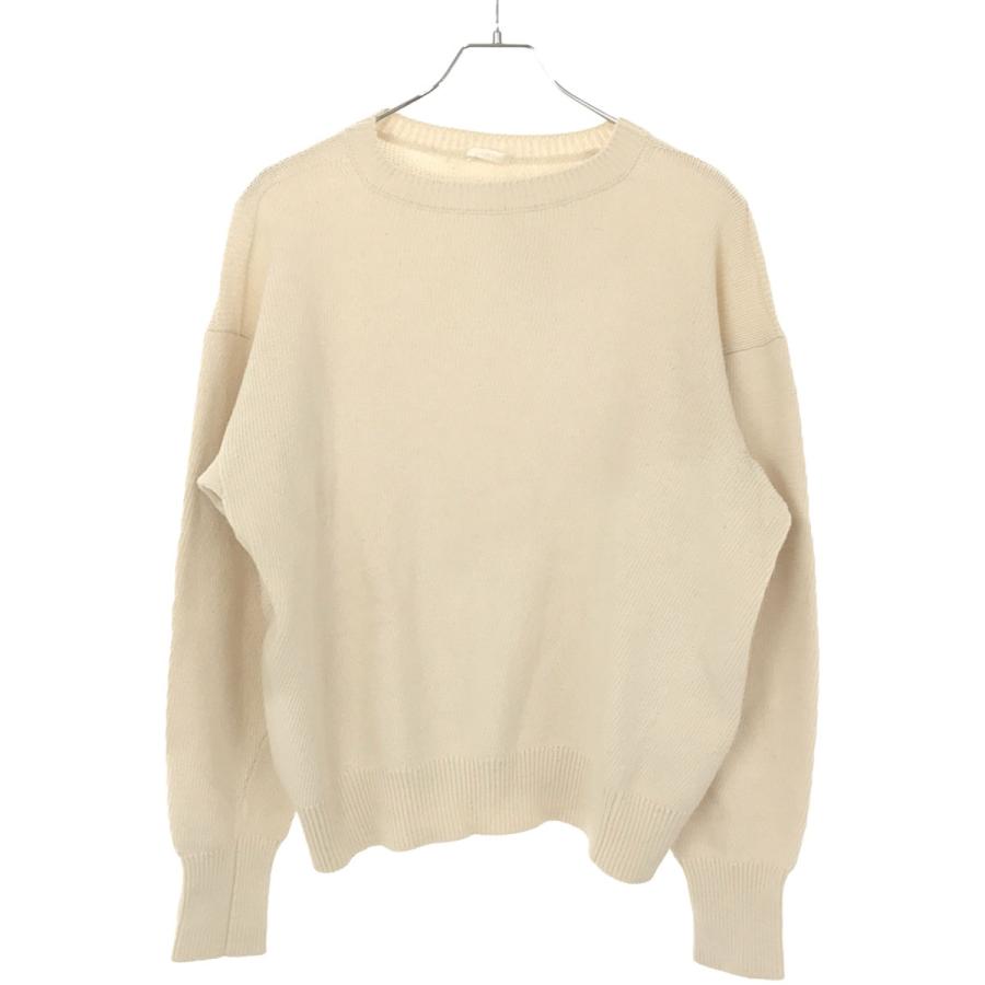 COMOLI コモリ 22SS コットンガンジーニット アイボリー F V01-06003