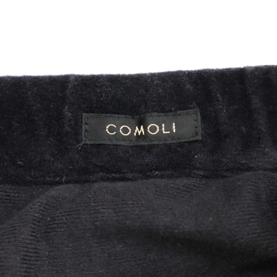 COMOLI（コモリ） 22AW ベロアジャージ トラックパンツ W03-05010