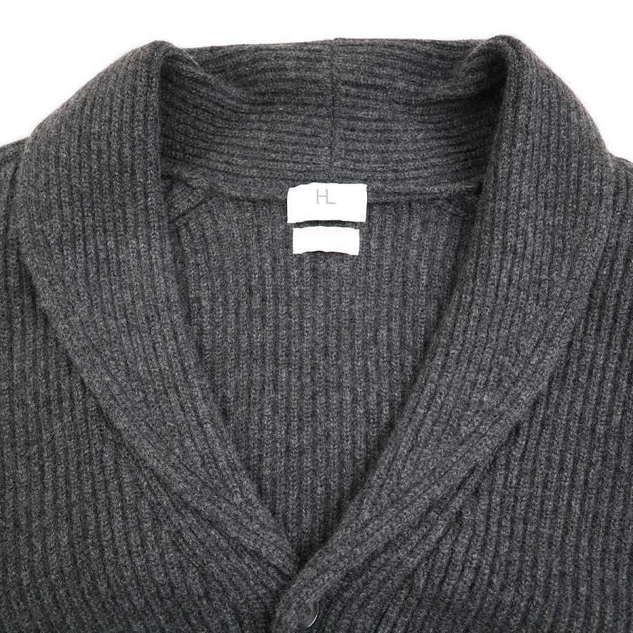 HERILL ヘリル 22AW Rib Stitch Shawl Cardigan カシミヤ HERILL ヘリル 22AW Rib Stitch Shawl Cardigan カシミヤ