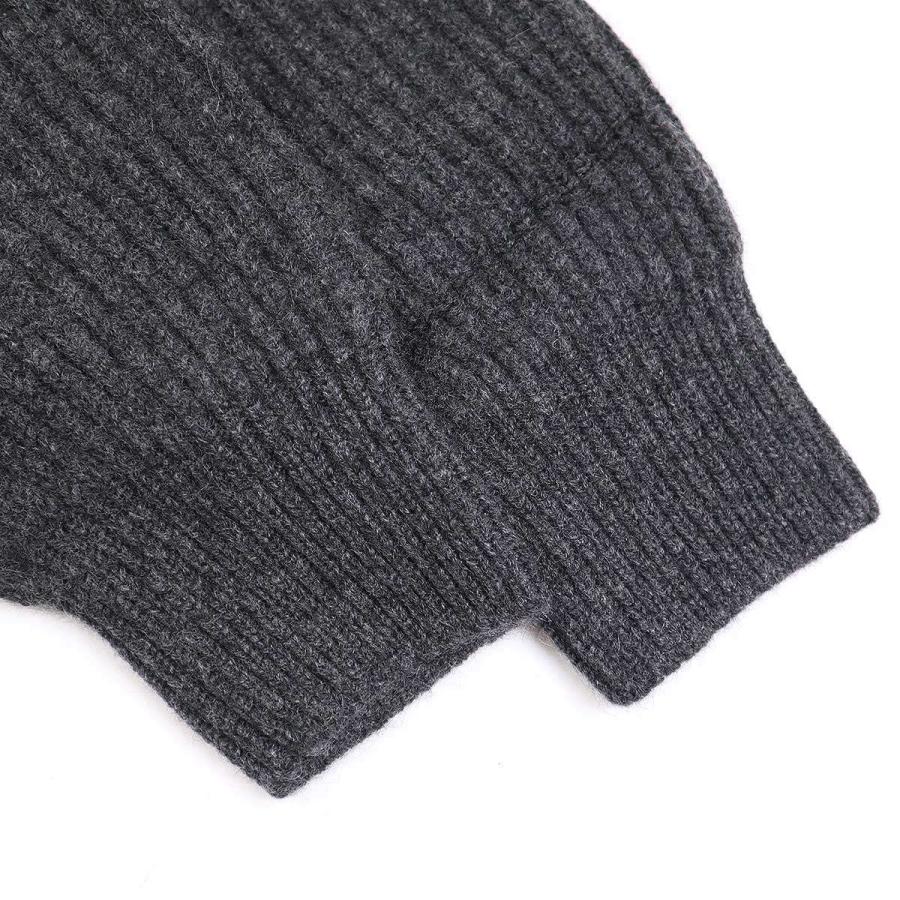 HERILL ヘリル 22AW Rib Stitch Shawl Cardigan カシミヤ HERILL ヘリル 22AW Rib Stitch Shawl Cardigan カシミヤ