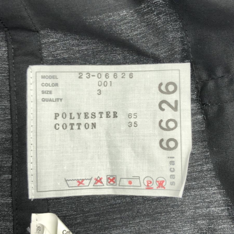 sacai（サカイ） 23SS Cotton Poplin Shirt コットンポプリンプリーツ