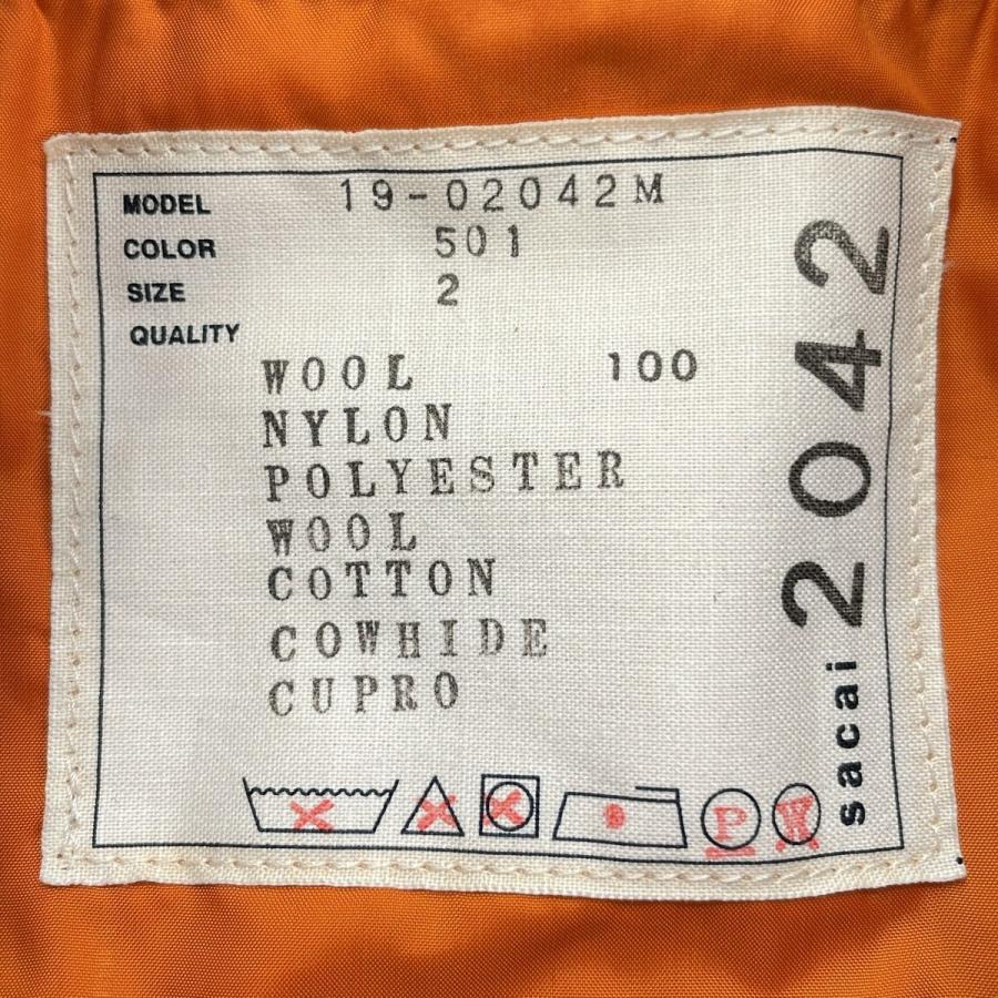 19AW sacai サカイ　トレンチコート　ステンカラーコート　ドッキング 楽天市場】≪5％OFFクーポン対象＆まとめ買い10%OFF≫サカイ Sacai