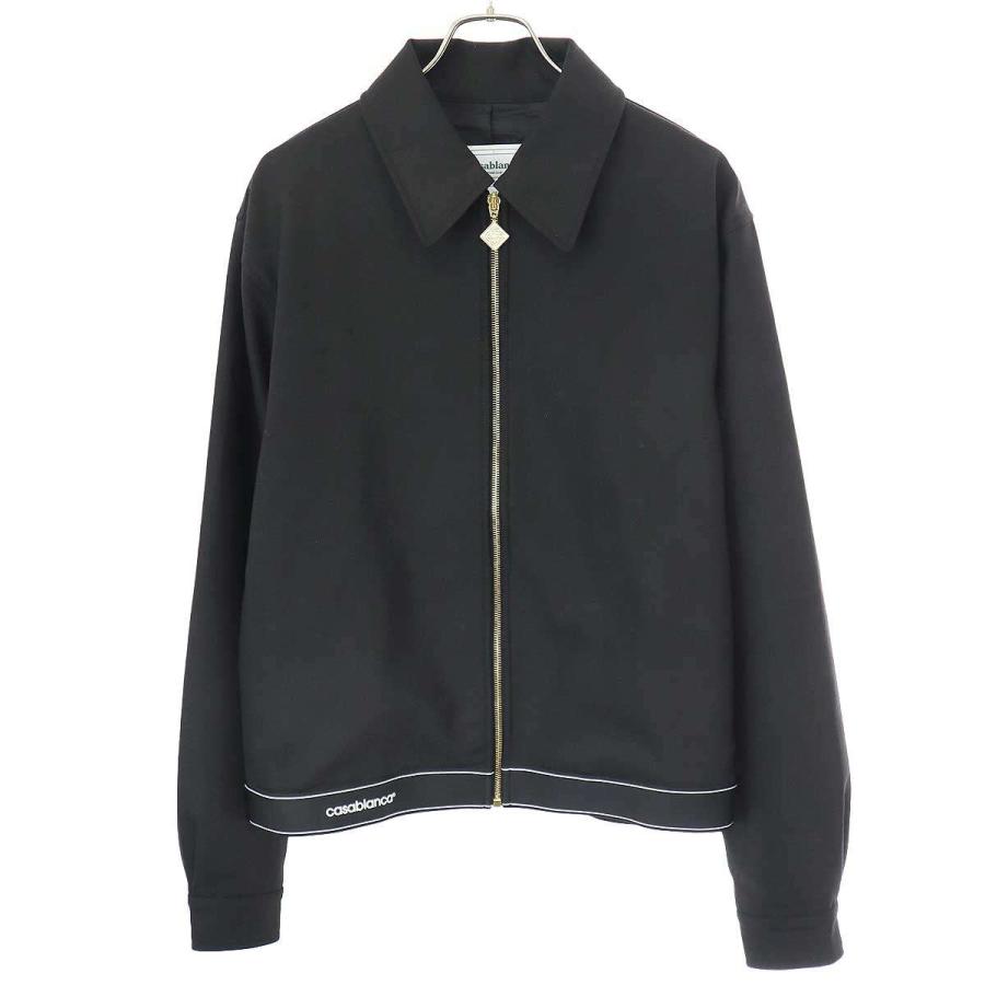 CASABLANCA カサブランカ 24AW SPORTS TAILORING JACKET スポーツテーラリングジャケット MPF24-JK-299 ブラック 48 ITCUY3Y8Q22C | 