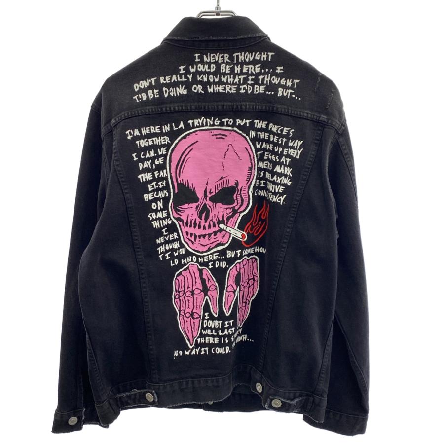 Warren Lotas ADAPTATION アダプテーション ペイントデニムジャケット