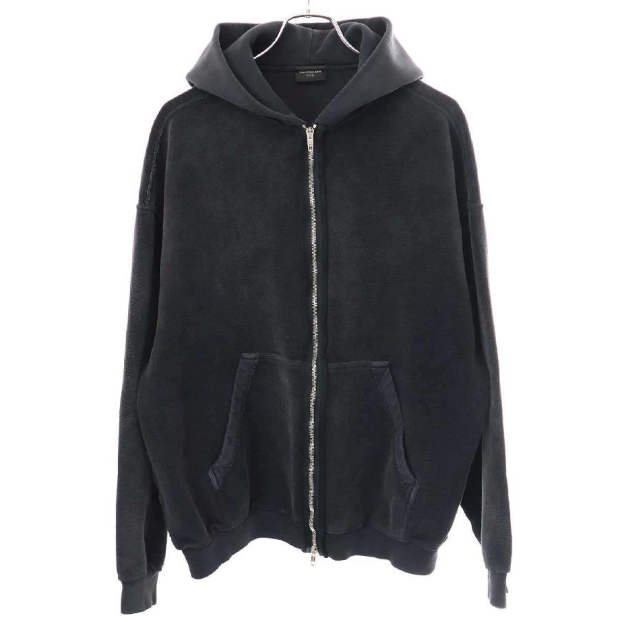 BALENCIAGA フーディ ブラック バレンシアガ BALENCIAGA パーカー フーディー ブラック