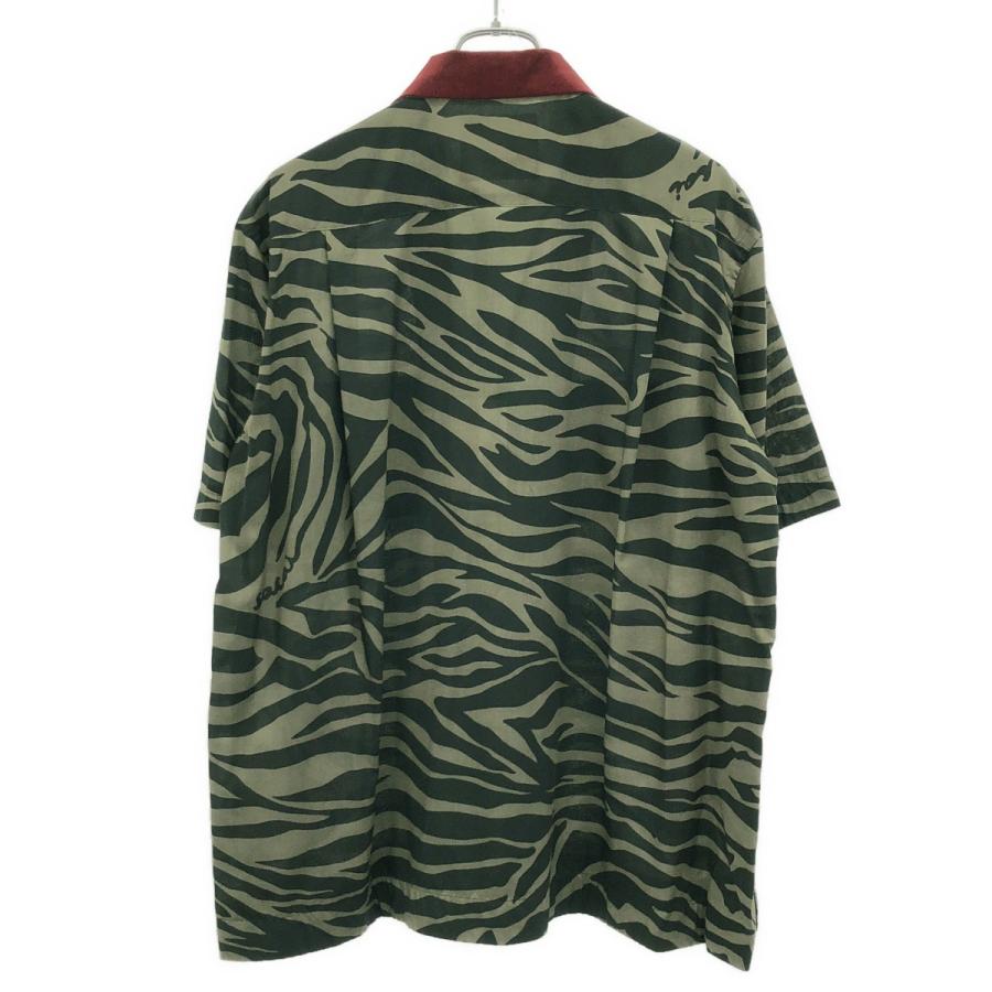 sacai（サカイ） 20SS ゼブラ柄ショートスリーブシャツ 20-02256M