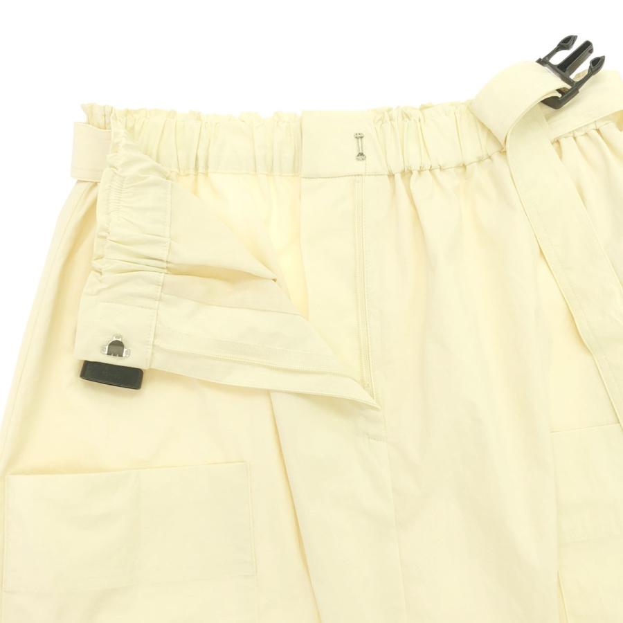 RIM.ARK / スカート/38/ナイロン/BLK/460GSL31-0560 RIM.ARK リムアーク Belt set cocoon SK ストレッチナイロンスカート