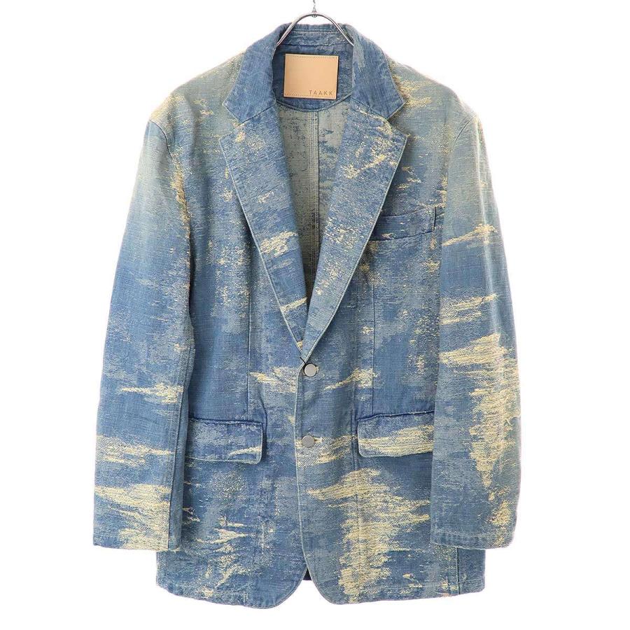 TAG（PORTER） TaaKK ターク 24SS DENIM JACKET ブリーチ加工