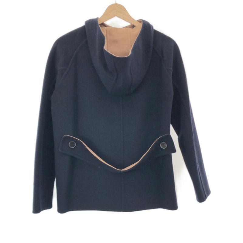 JIL SANDER ジルサンダー 16AW ウールフーデットコート ネイビー 34  
