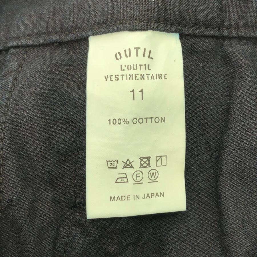 OUTIL ウティ M-47 Pantalon Blesle カーゴパンツ ブラック 11