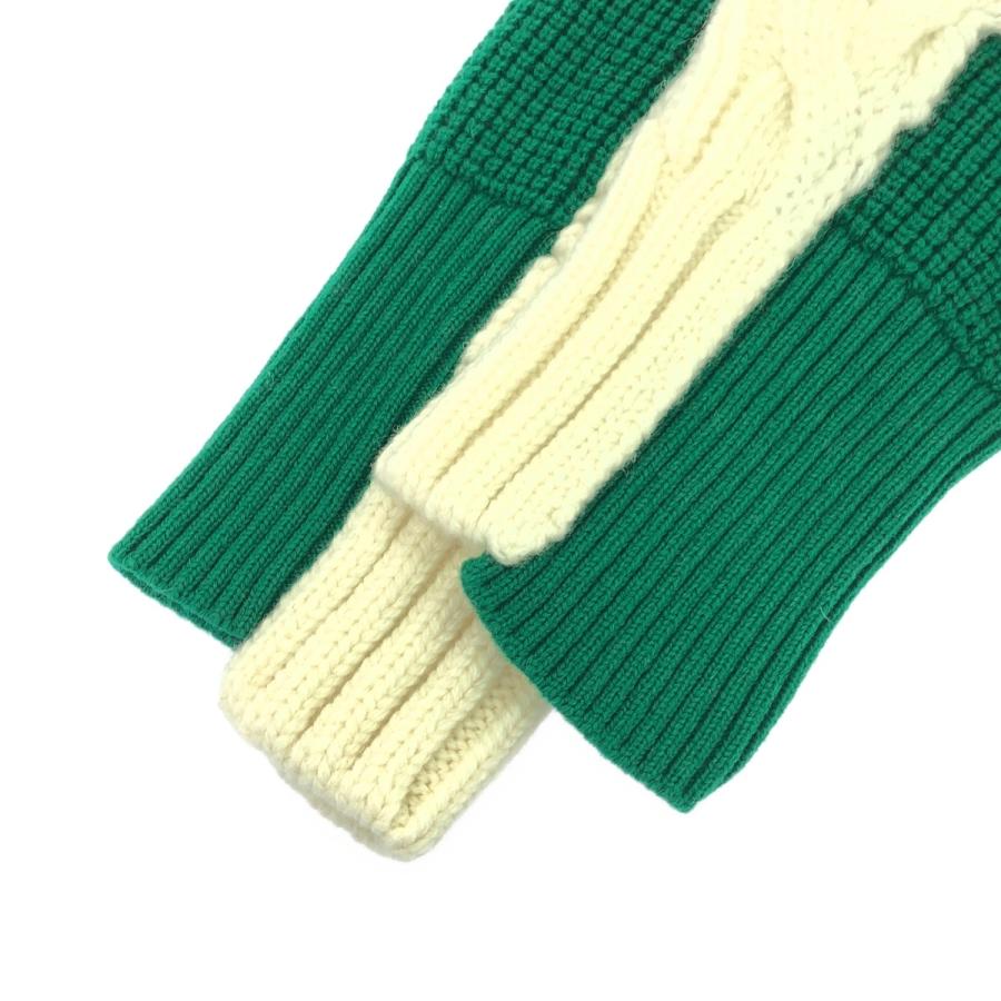 sacai（サカイ） 21AW Wool Knit Zip Up Blouson ウールニットジップ 